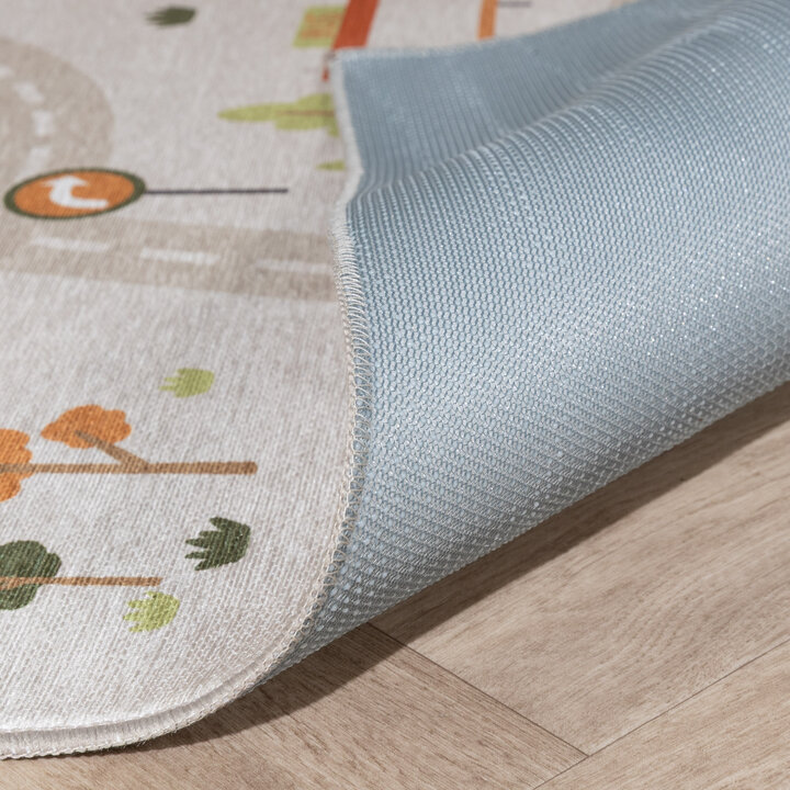 Speelkleed auto - Rocky Ride Grijs | Wasbaar