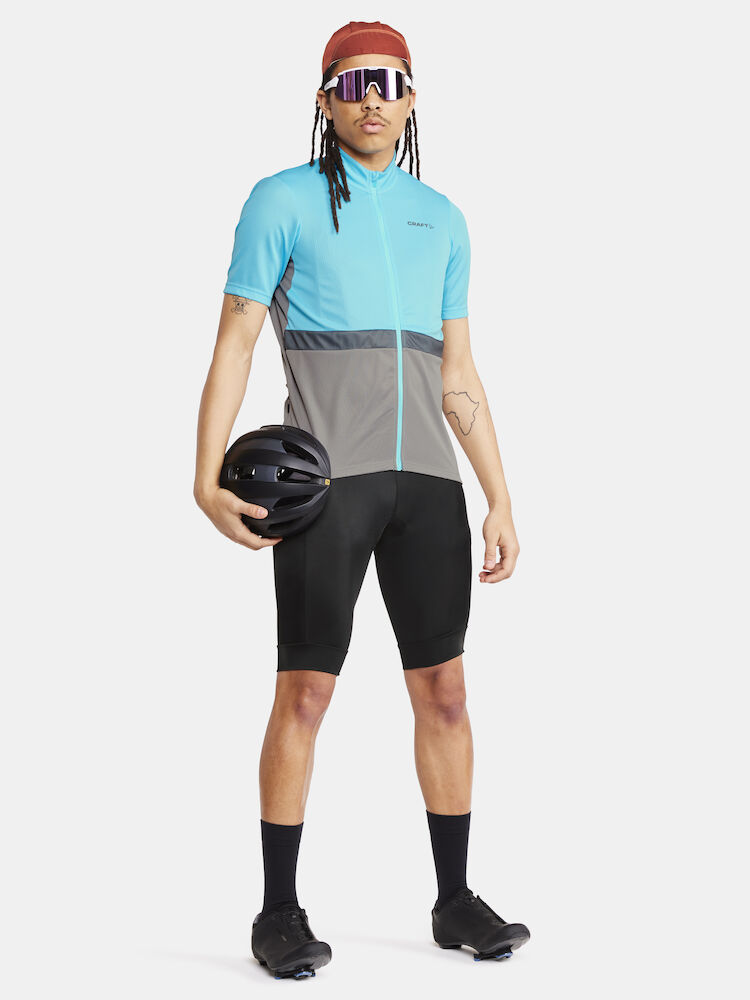 Craft Endur Cykeltrøje Turkis/Grå