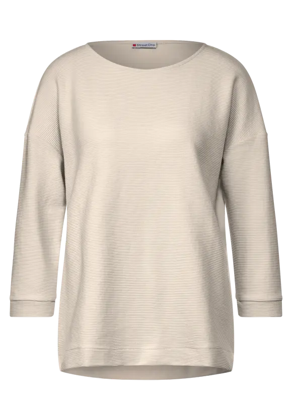 Struktur Mix Shirt - lucid white