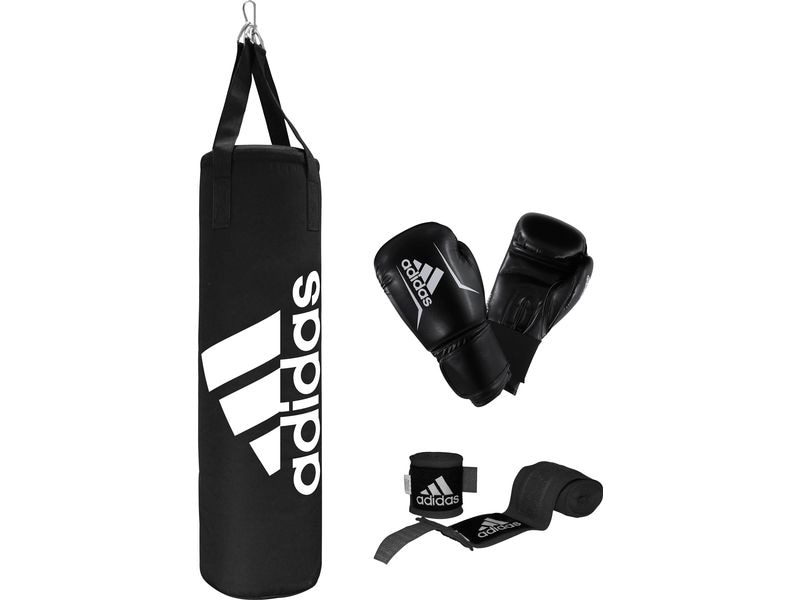 adidas Box-Set Bag Schwarz/Weiss Boxsack-Set