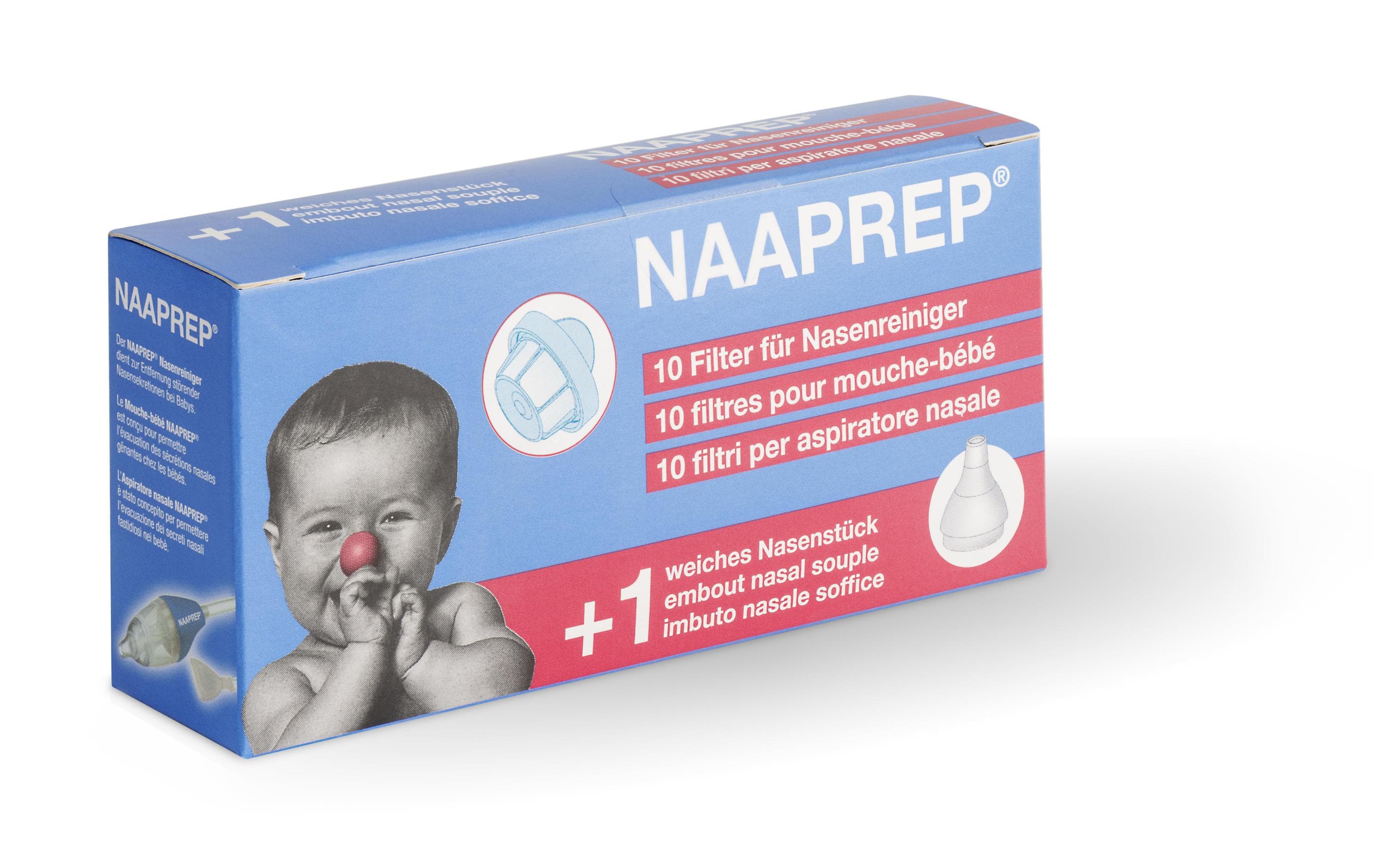 Ersatzfilter für Nasenreiniger 10 Stück + 1 NasenstückFilter zur Nasenpflege