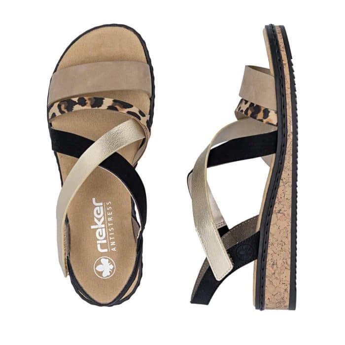 Rieker Sandal Dame V3663-92