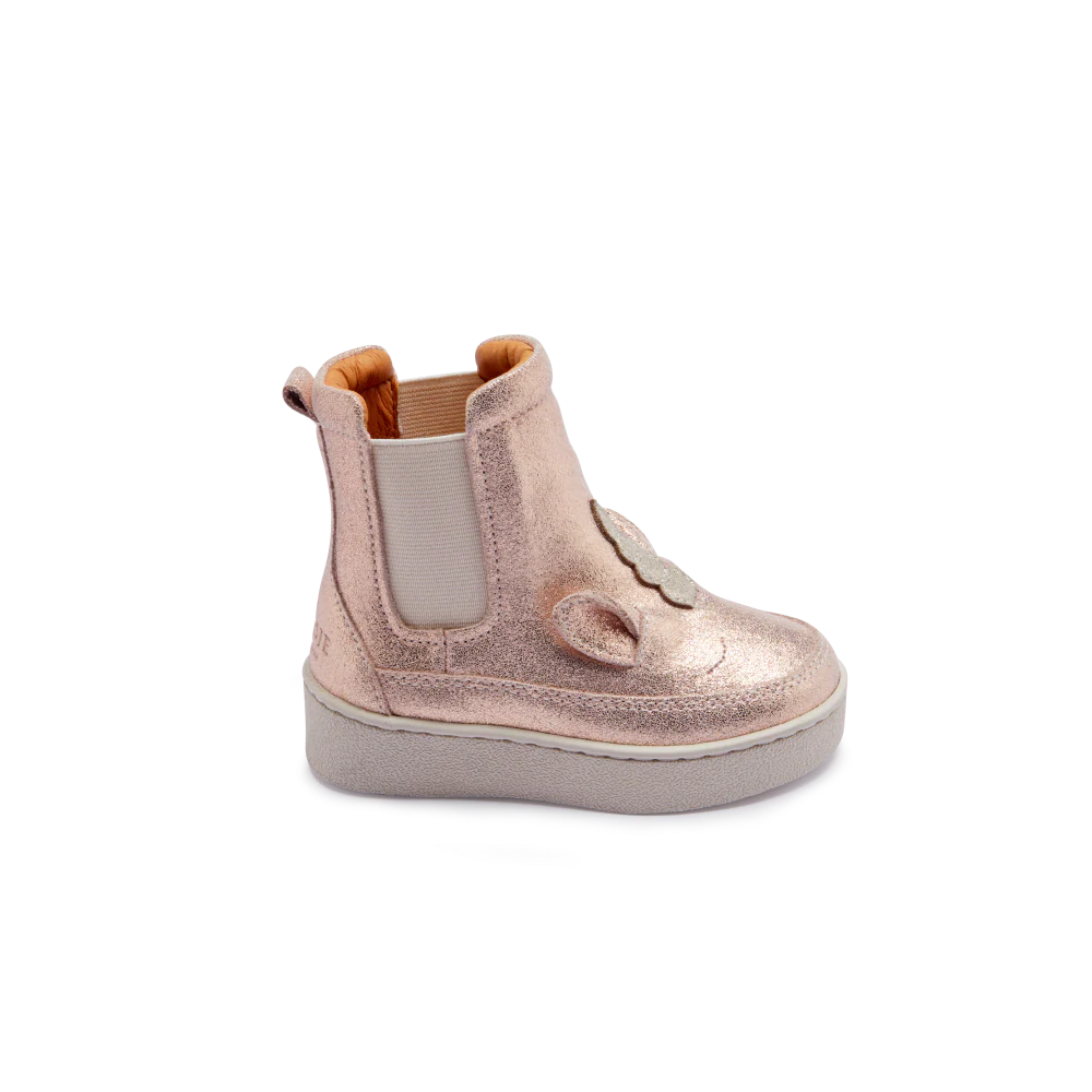Kheera Boots | Unicorn | Powder Metallic Leather