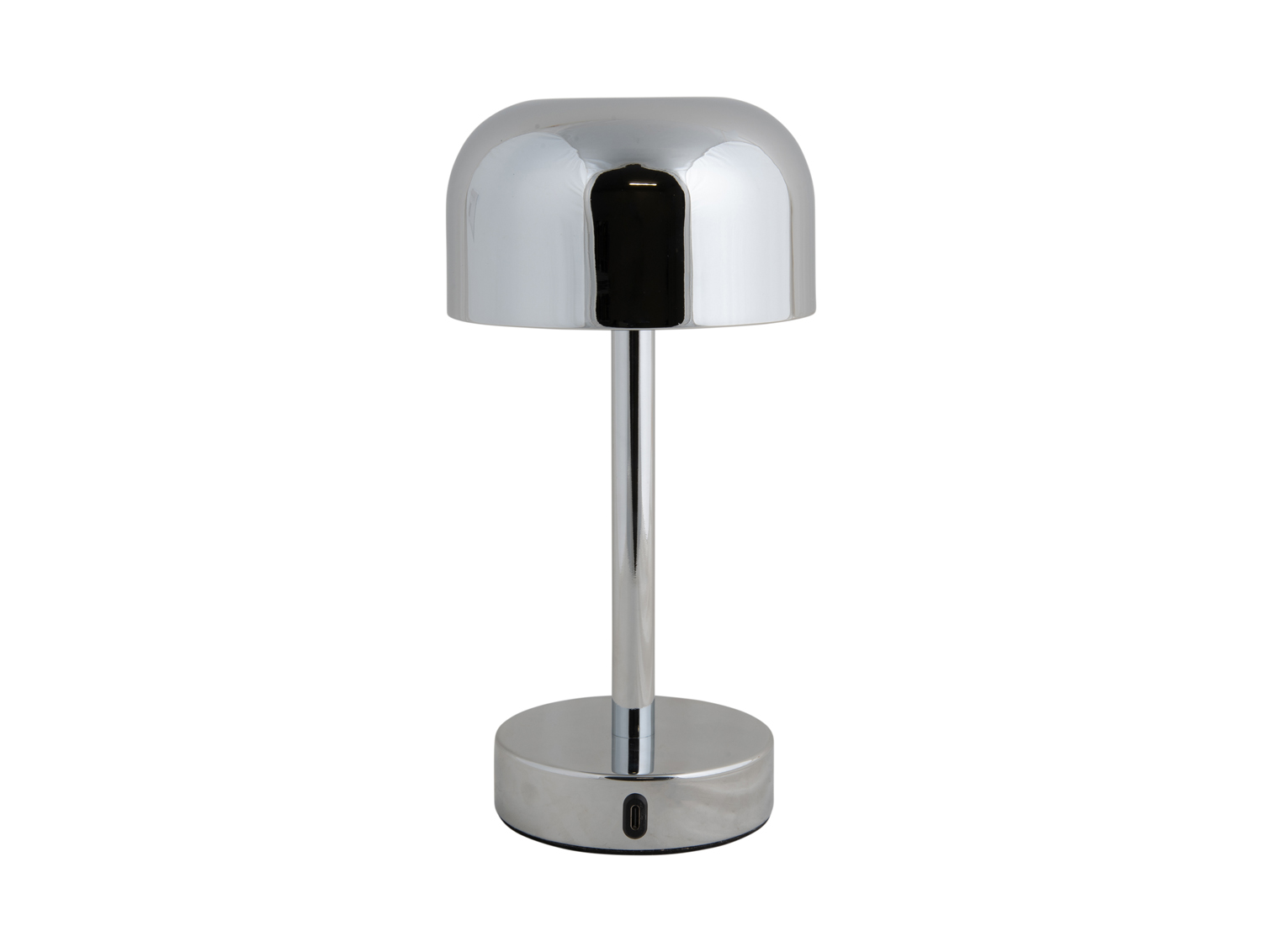 Table lamp James LED iron chrome plated