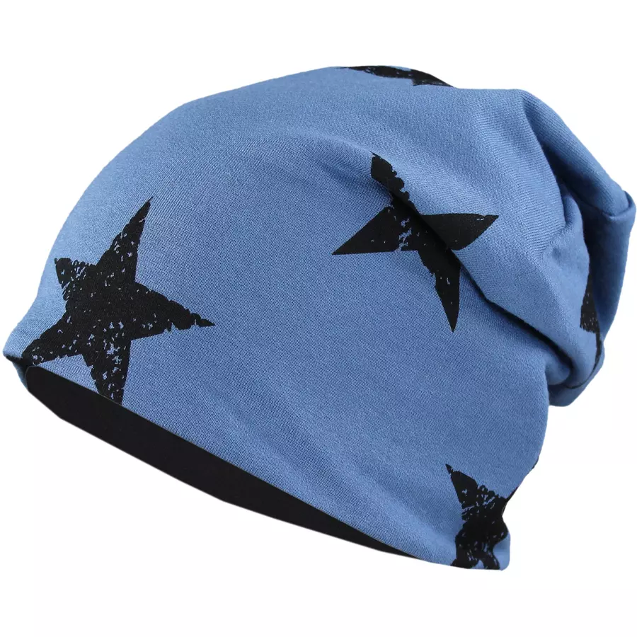 TupTam Unisex Kinder Beanie Mütze Schlauchschal Set schwarzblau