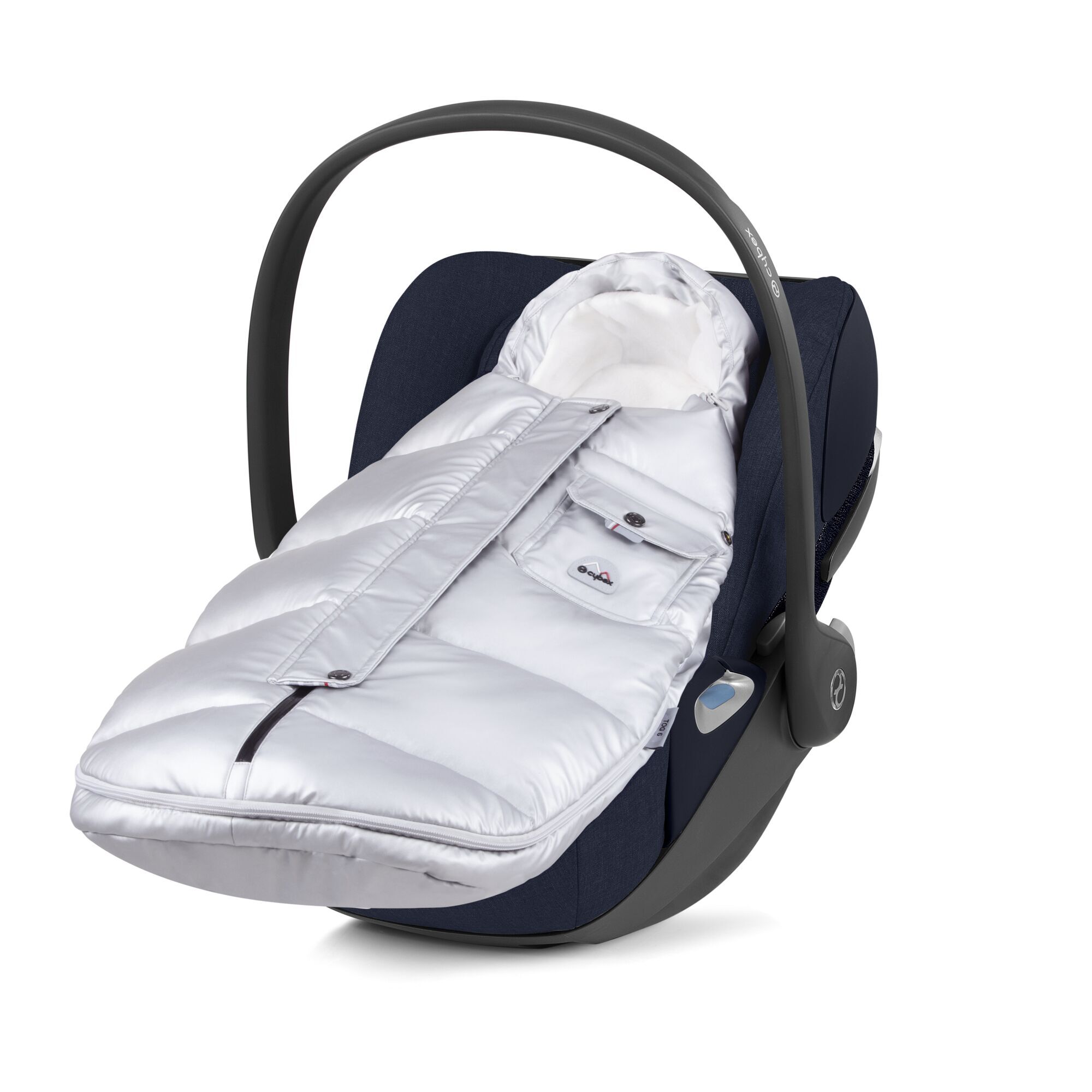 Platinum Winter Fußsack Mini Arctic Silver