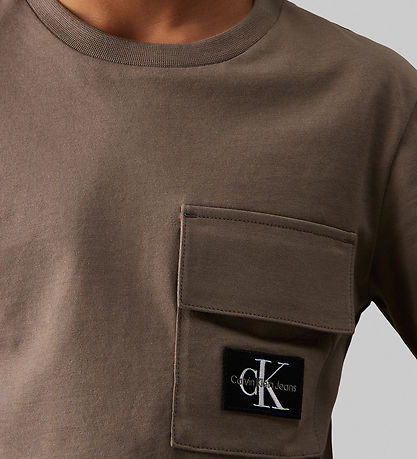 Calvin Klein Bluse - Badge Reg - Falcon