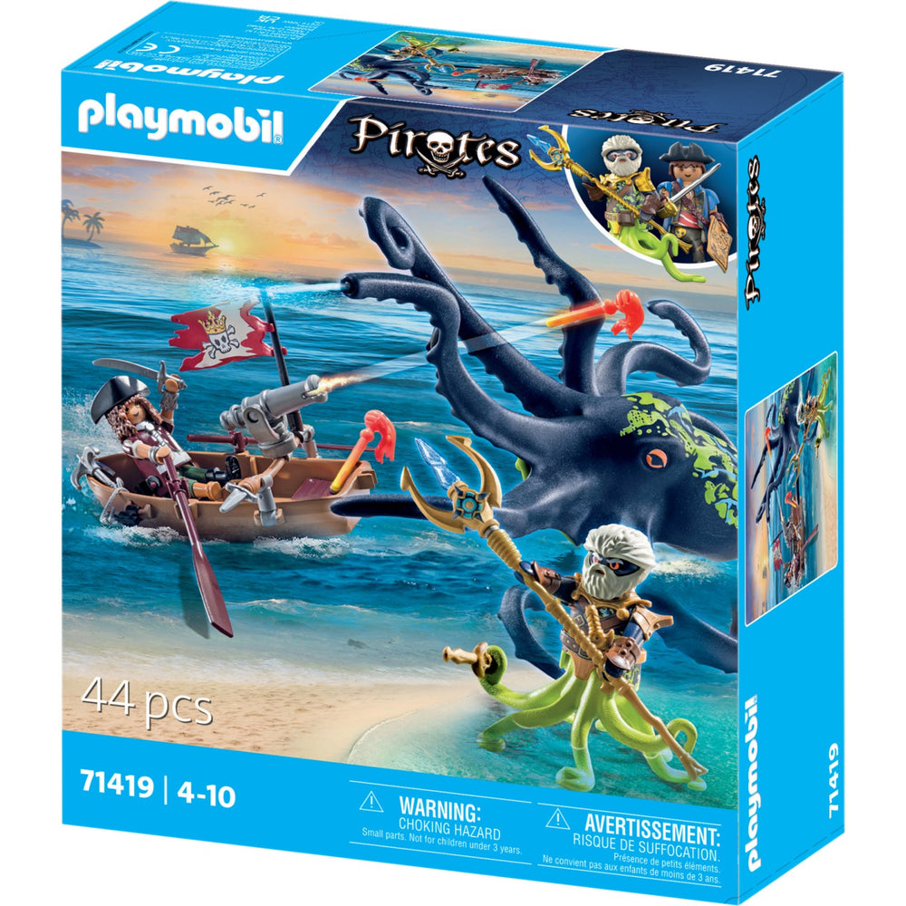 Køb Playmobil® Battle With The Giant Octopus