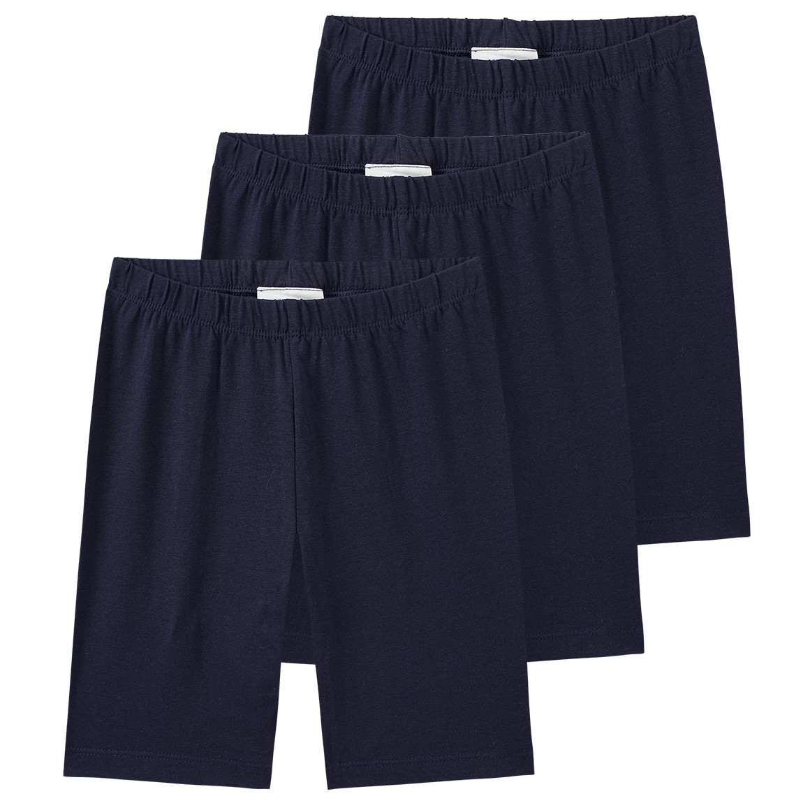Famy 3 Mädchen Radler im Basic-Look dunkelblau