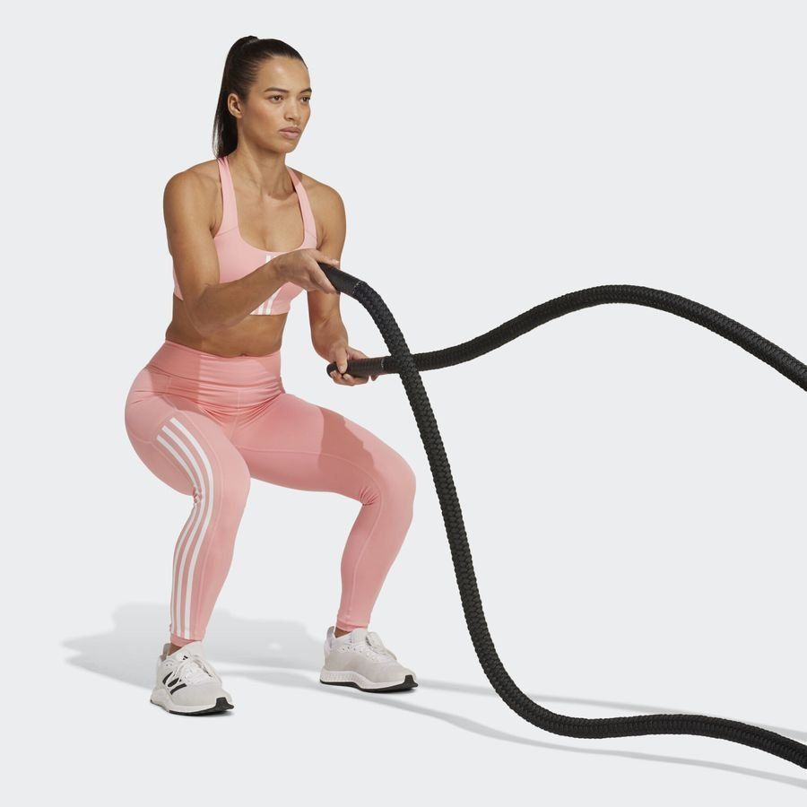 Adidas Legging long 3 bandes Optime