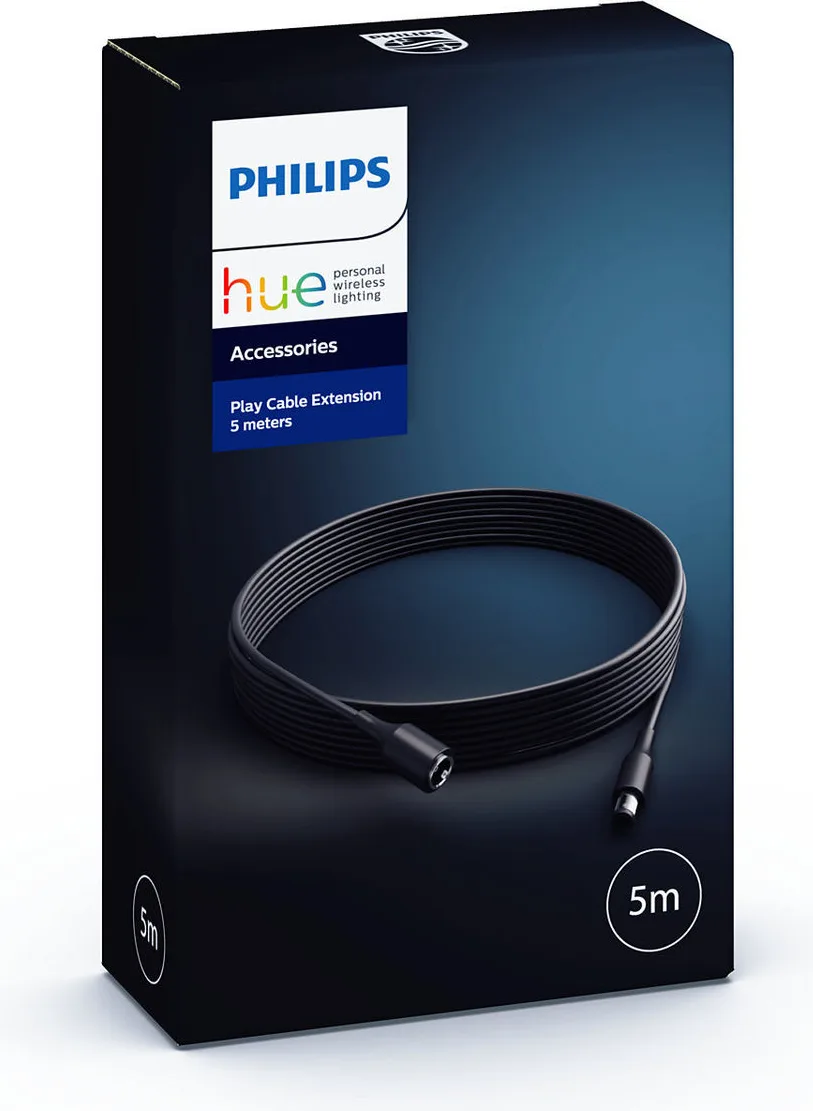 Câble d'extension Philips Hue Play pour système Hue Play Accessoire connecté et domotique