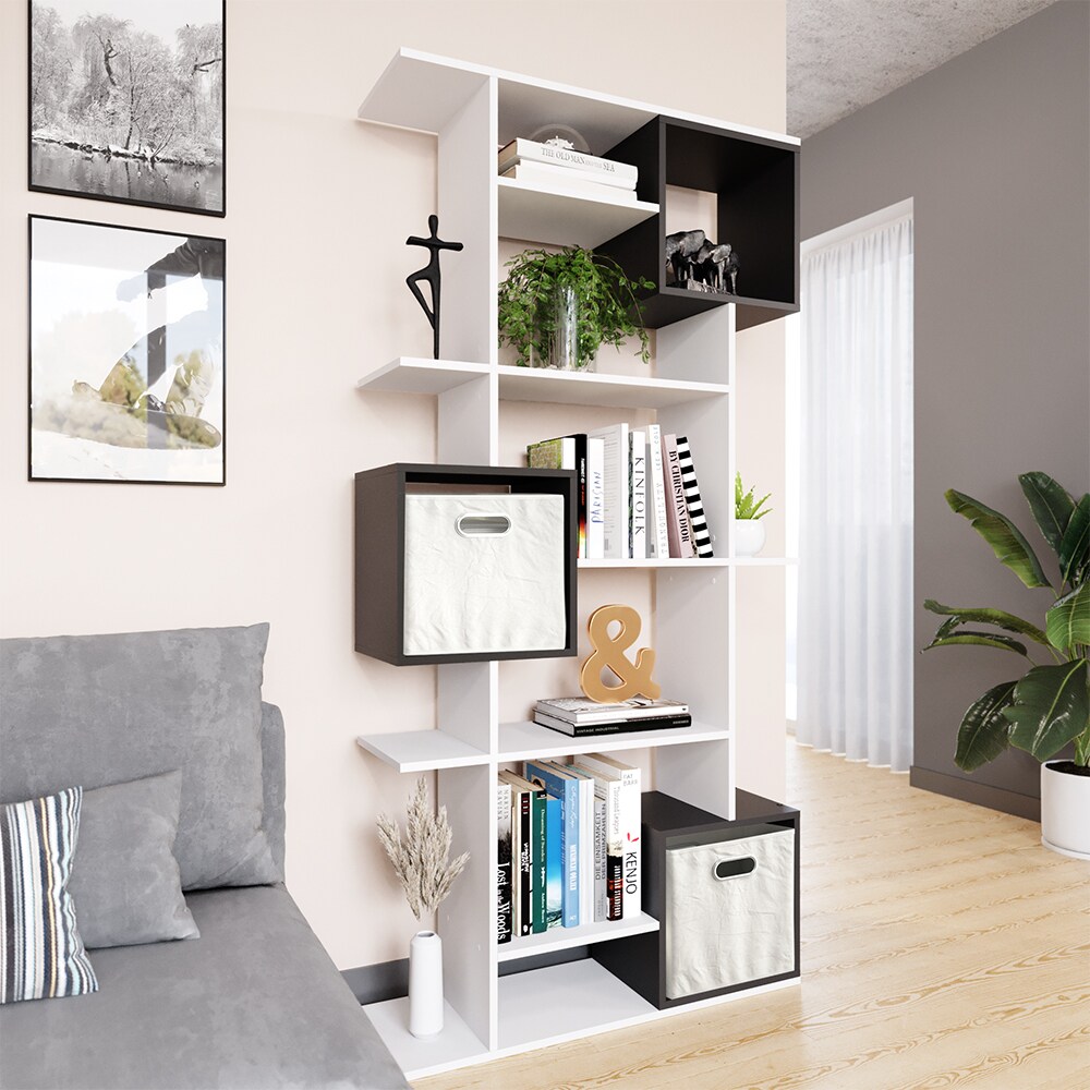 Vicco Bücherregal Raumteiler Standregal Würfel ANT 9 Fächer Wandregal Hochregal