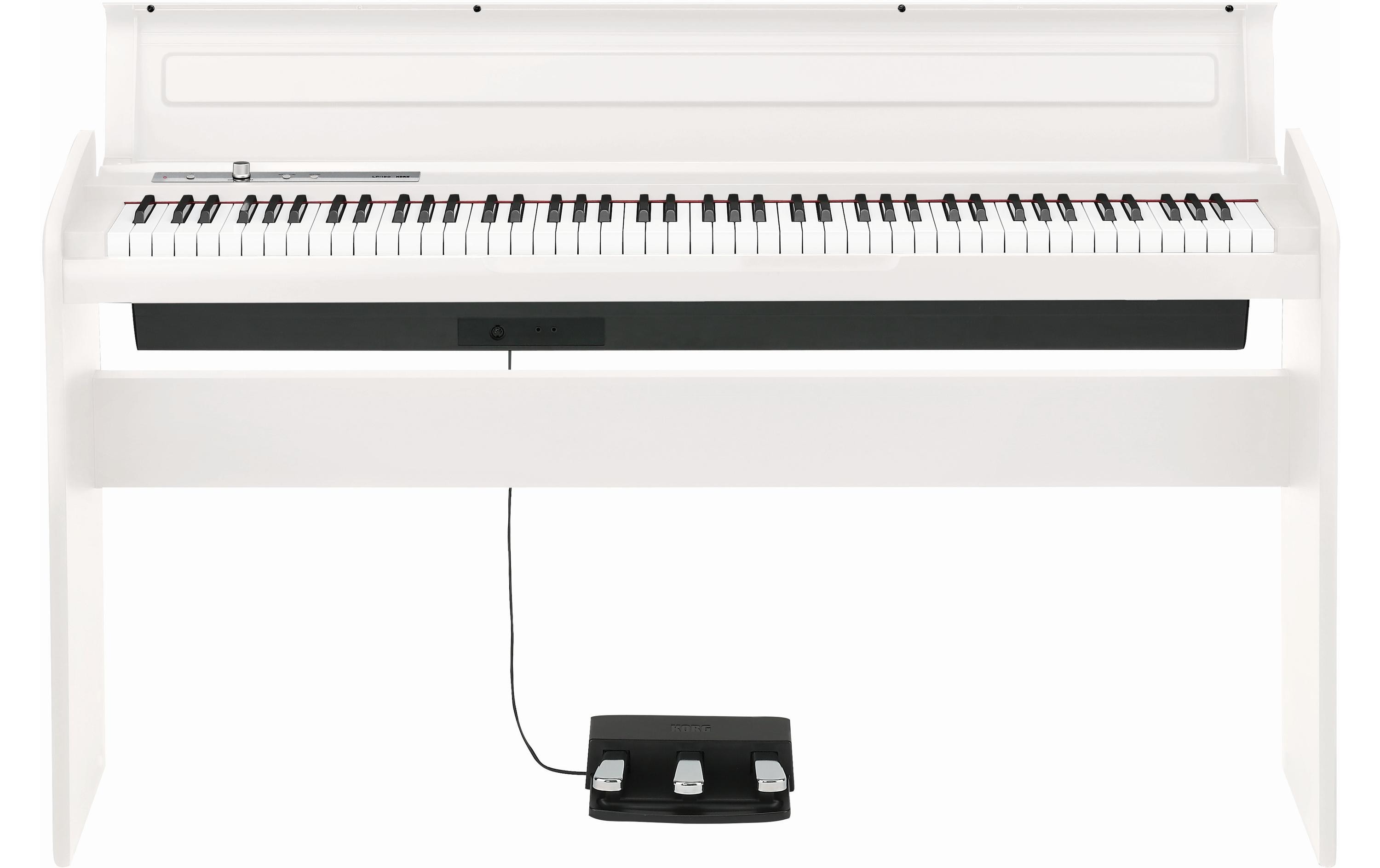E-Piano LP-180 Weiss<br>Das neue Basismodell der KORG Digitalpiano-Serie