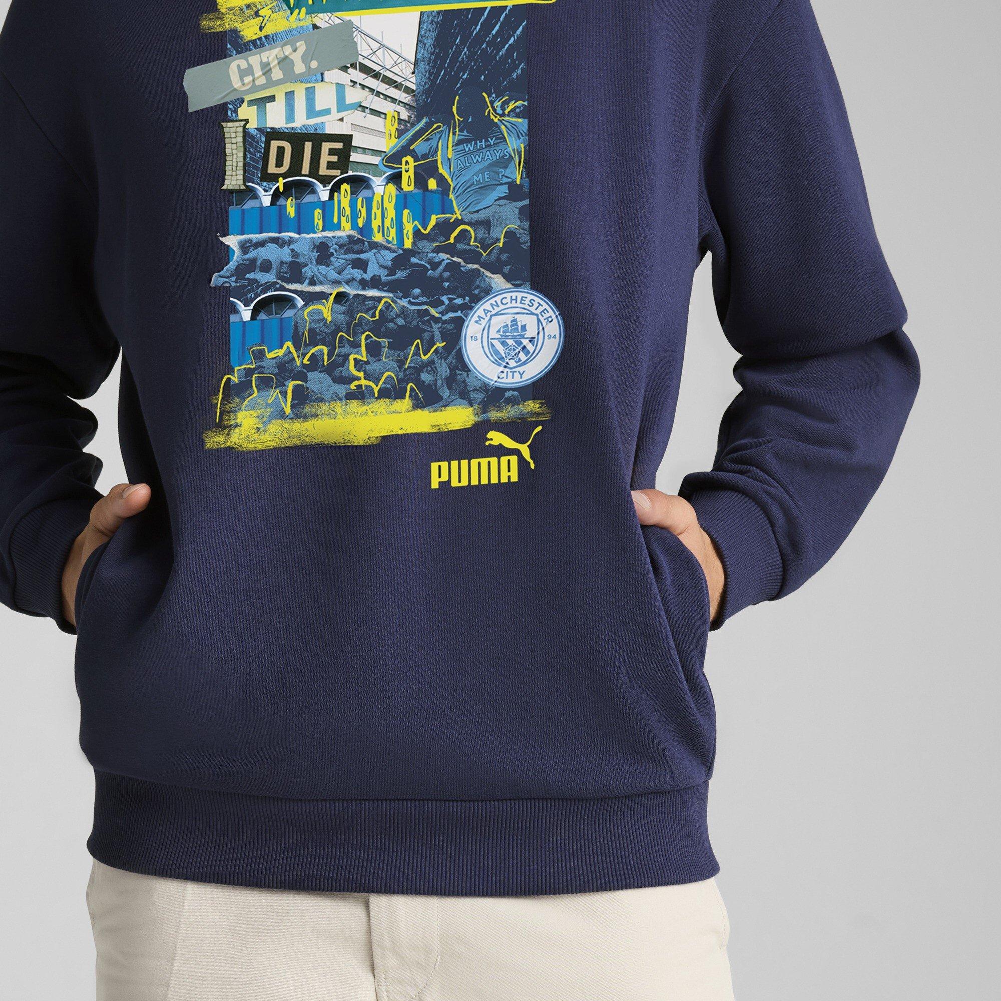 Puma Manchester City FtblNRGY Hoodie Adults