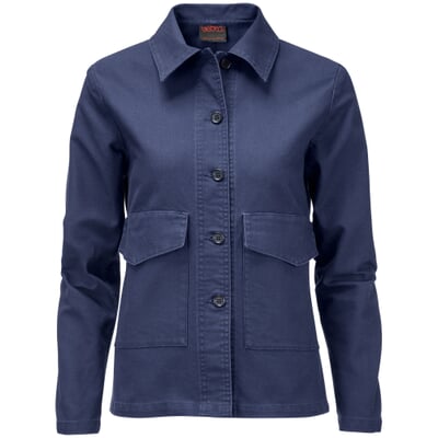 Damen-Baumwolljacke, Dunkelblau