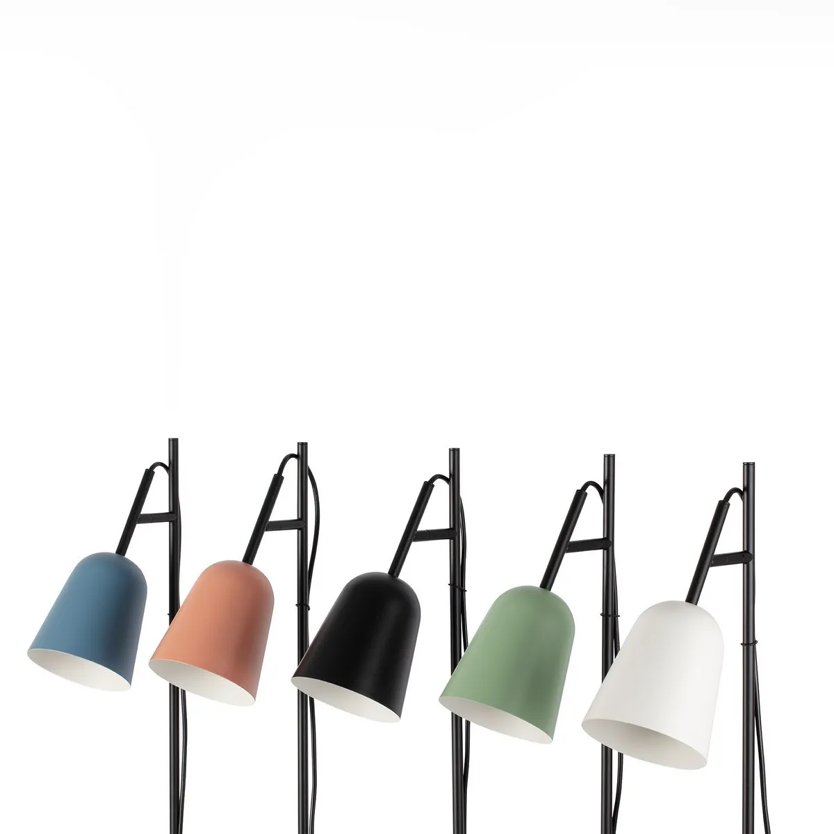 Faro Barcelona Lampadaire Task Blanc