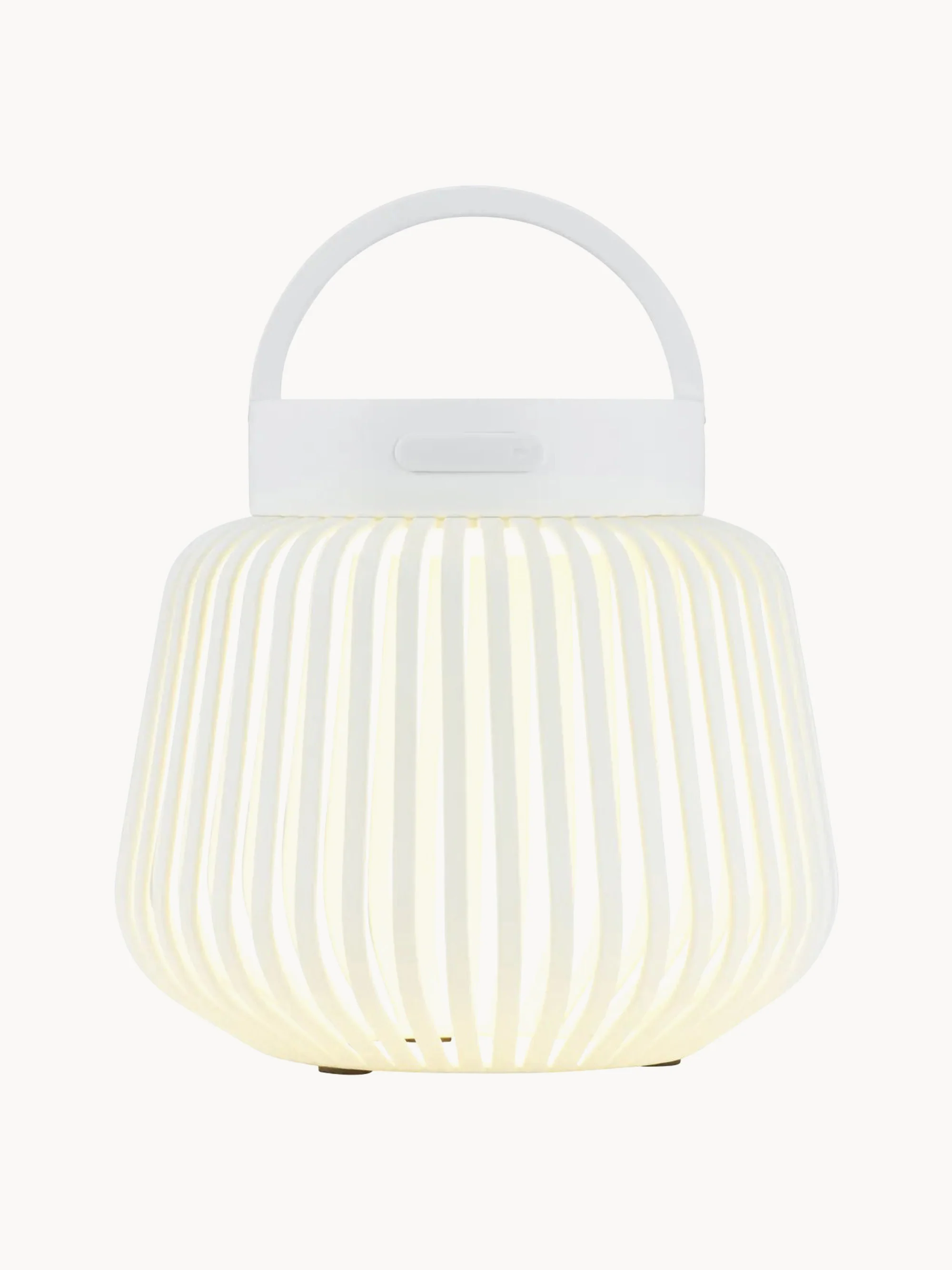 Draagbare outdoor LED-tafellamp Lito, H 12 cm