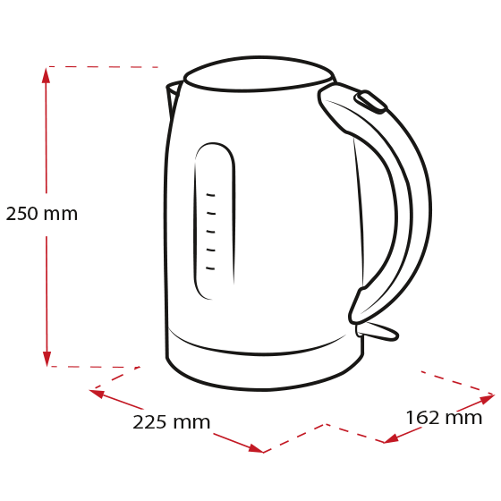 Prime Aqua 1,7l|Wasserkocher