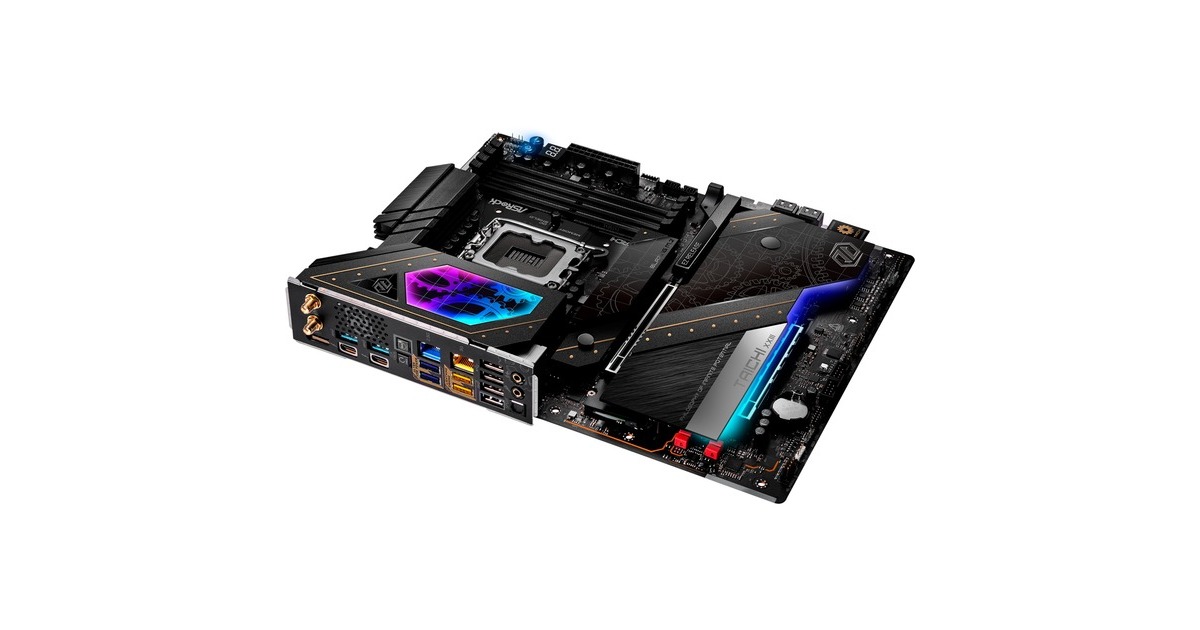 ASRockZ890 Taichi socket 1851 moederbord  (Zwart, RAID, 5Gb-LAN, 2.5Gb-LAN, WLAN, BT, Sound, ATX)