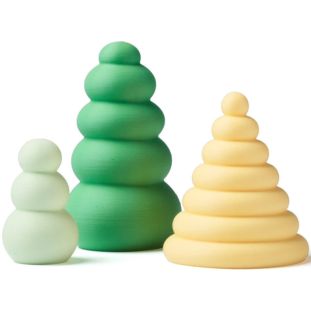 ochoch storyteller sensorische figuren treeset - green garden - 3st