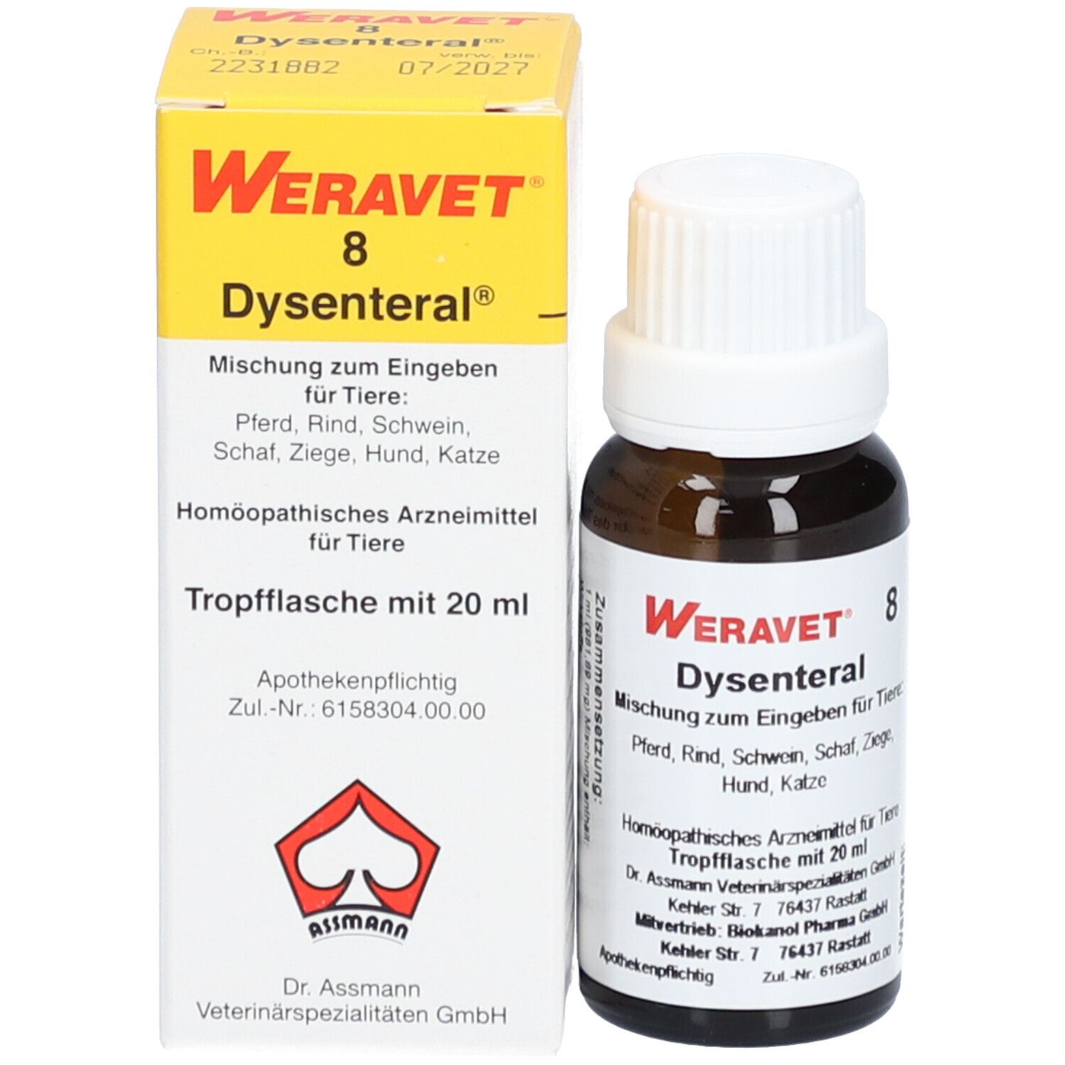 Dysenteral 8 vet. Tropfen