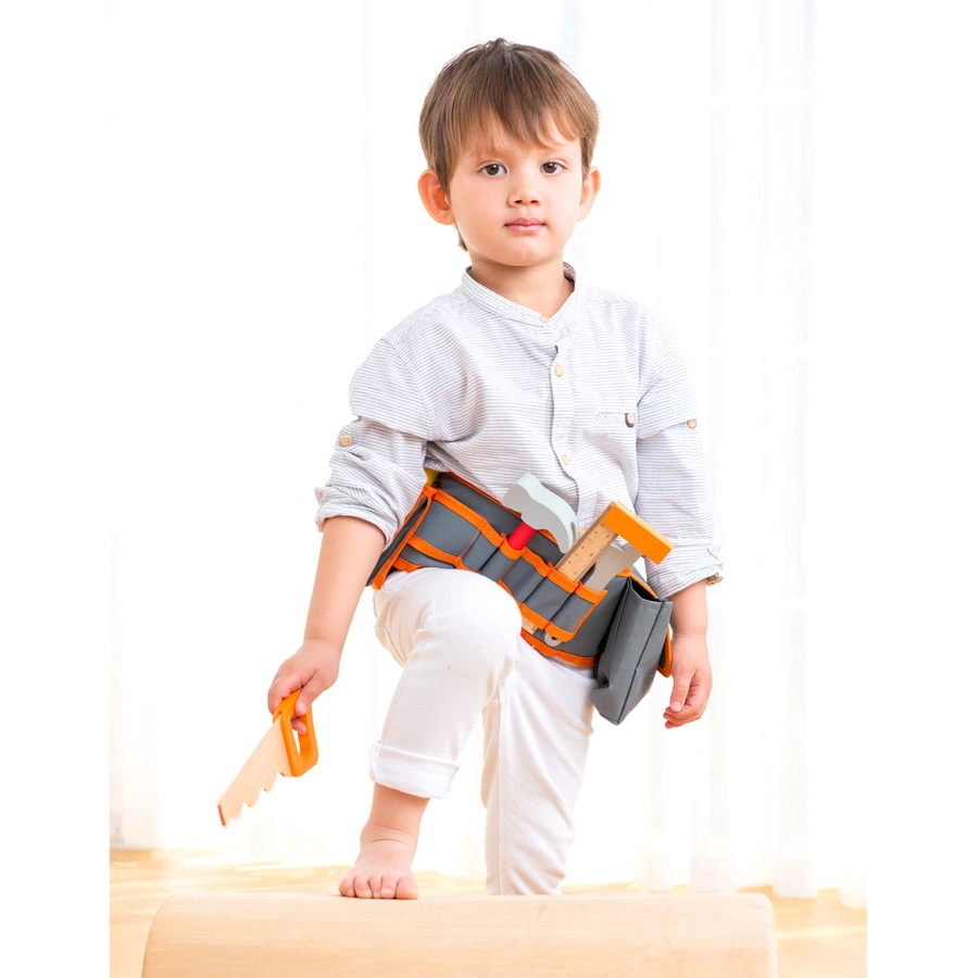 New Classic Toys Werkzeuggürtel-Spielset, orange