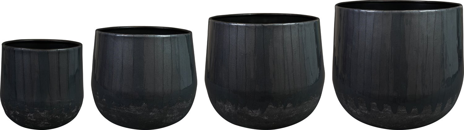TS bloempot Ninthe grijs D 23 H 21 cm