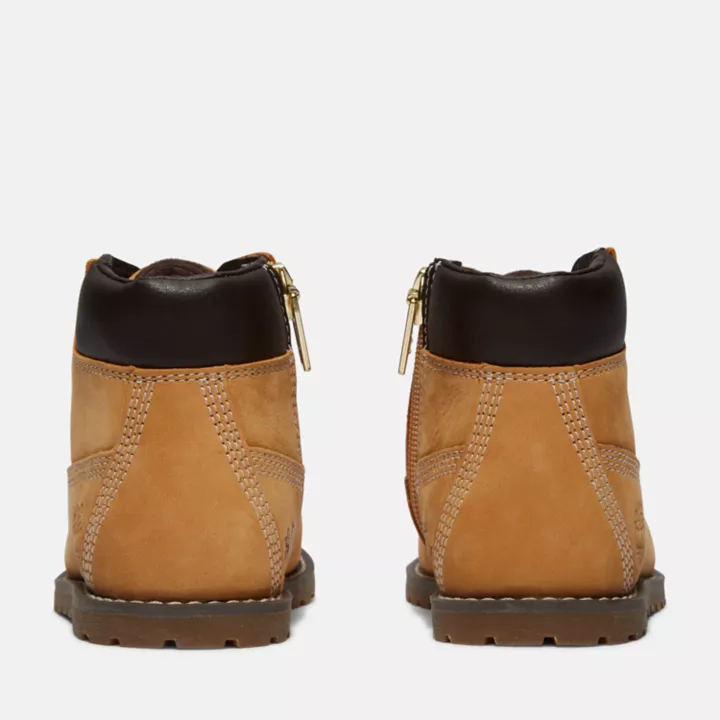 6-Inch Boot Pokey Pine pour tout-petit en jaune