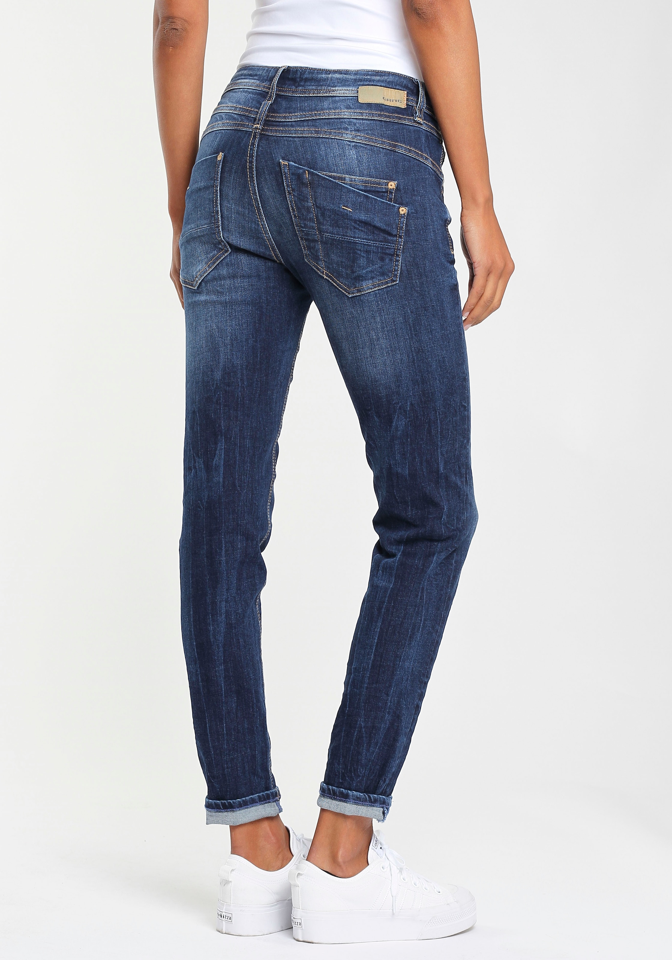 GANG Relax-fit-Jeans »94AMELIE« mit doppelter rechter Gesässtasche