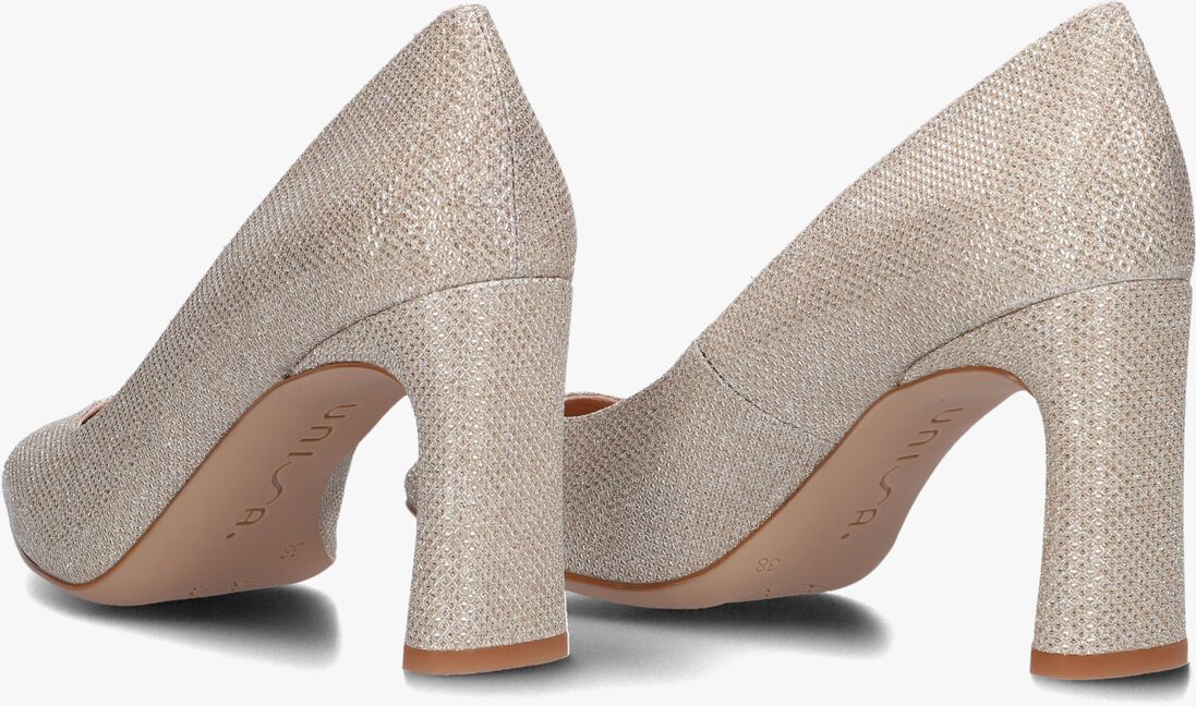 UNISA gouden unisa pumps waba