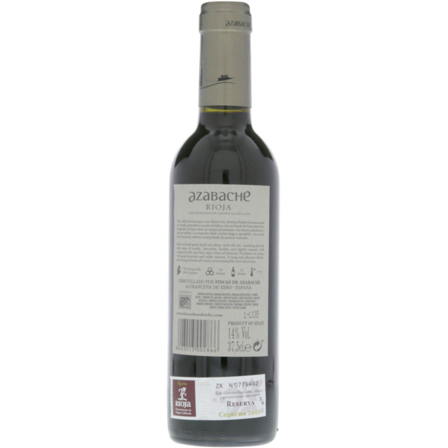 Rioja DOCa Reserva Azabache -37.5cl