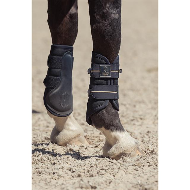 Beenbeschermers Eskadron Heritage Mesh Zwart