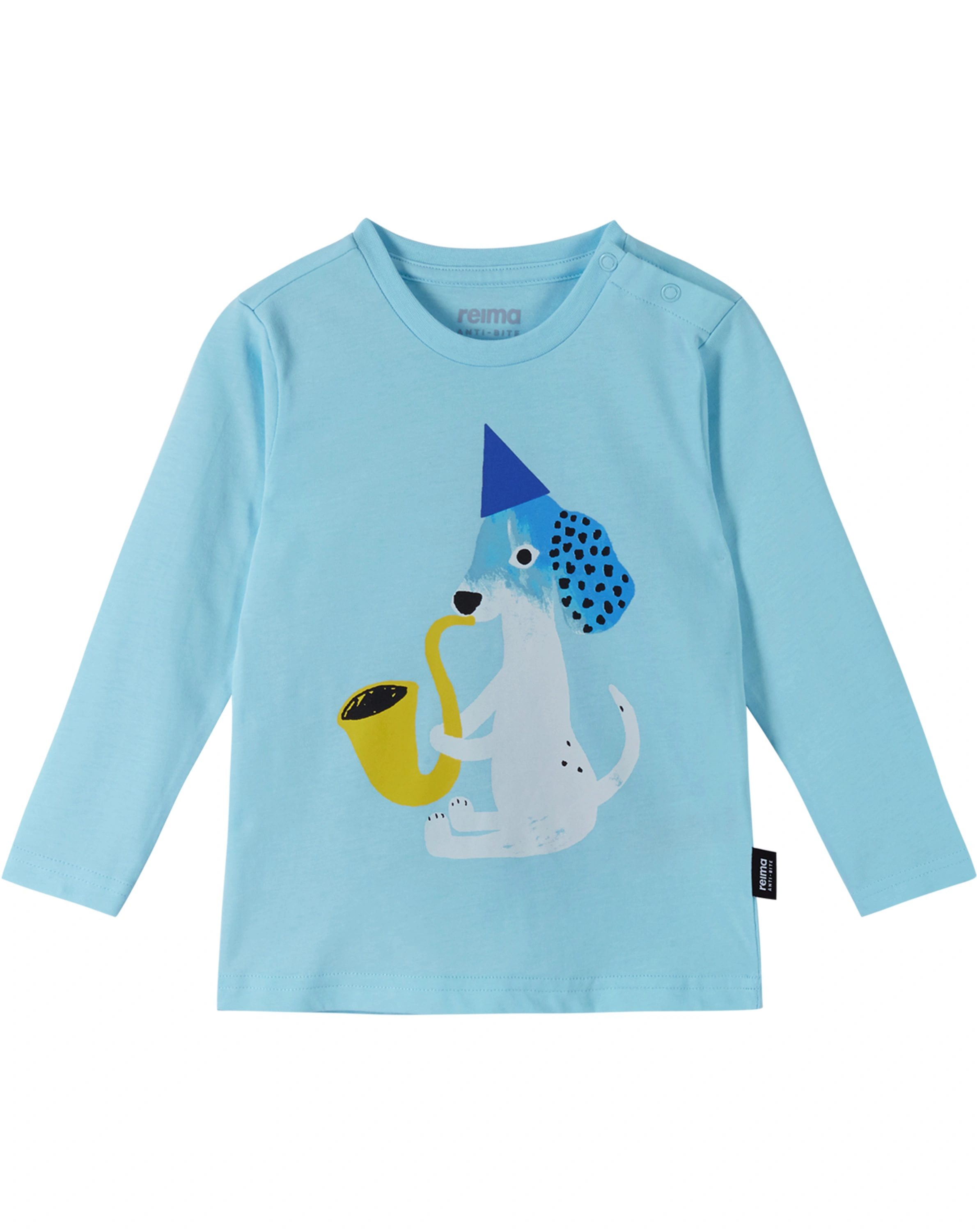 Langarmshirt VARMANA in light turquoise