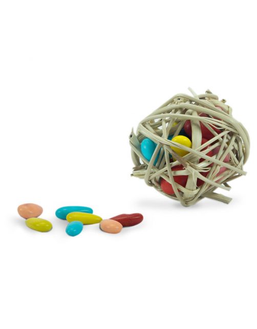 Back Zoo Nature Fill Your Own Treat Balls - Vogelspeelgoed - ca. 4 cm 6 stuks