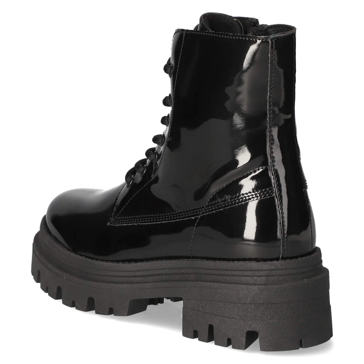 TamarisSchnürstiefeletten - BLACK PATENT