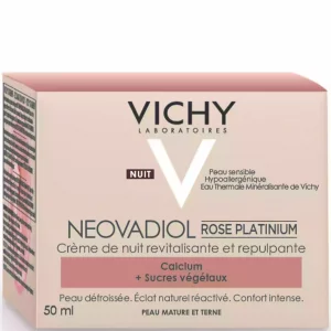 Neovadiol Rose Platinium Nuit Soin anti-âge rosé pour peaux matures - 50ml
