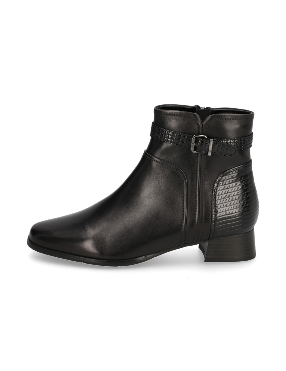 Glattleder Stiefelette