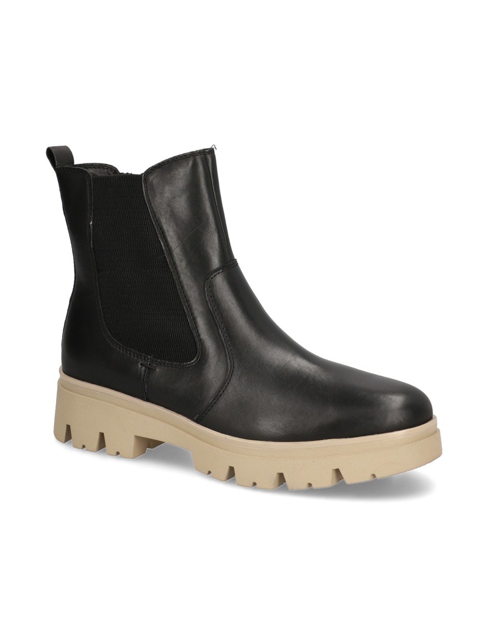 Glattleder Chelsea Boot
