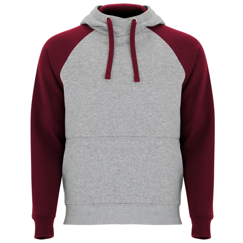 Roly R1058 - BADET Sweat à Capuche Bicolore Unisexe avec Poche Kangourou