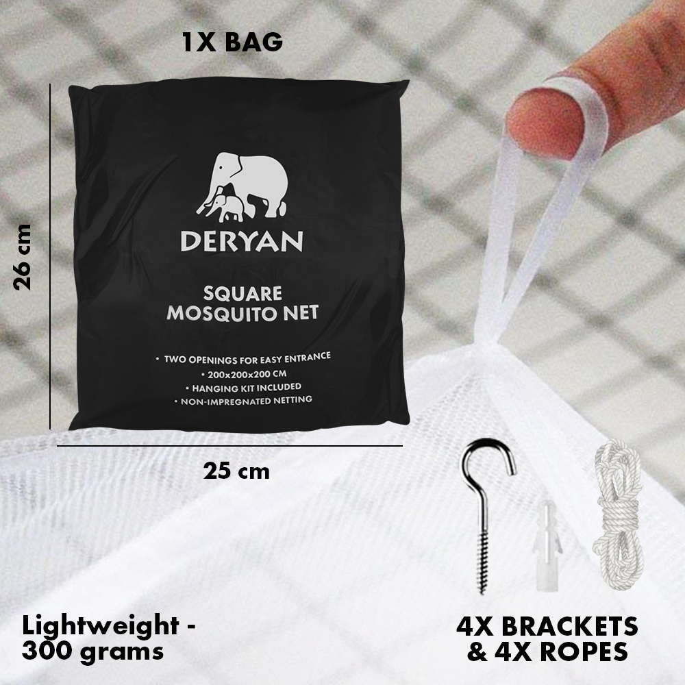 Deryan Square Mosq XXL klamboe