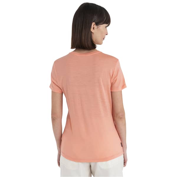 T-shirt randonnée ICEBREAKER W MERINO 150 TECH LITE III SS TEE GLOW