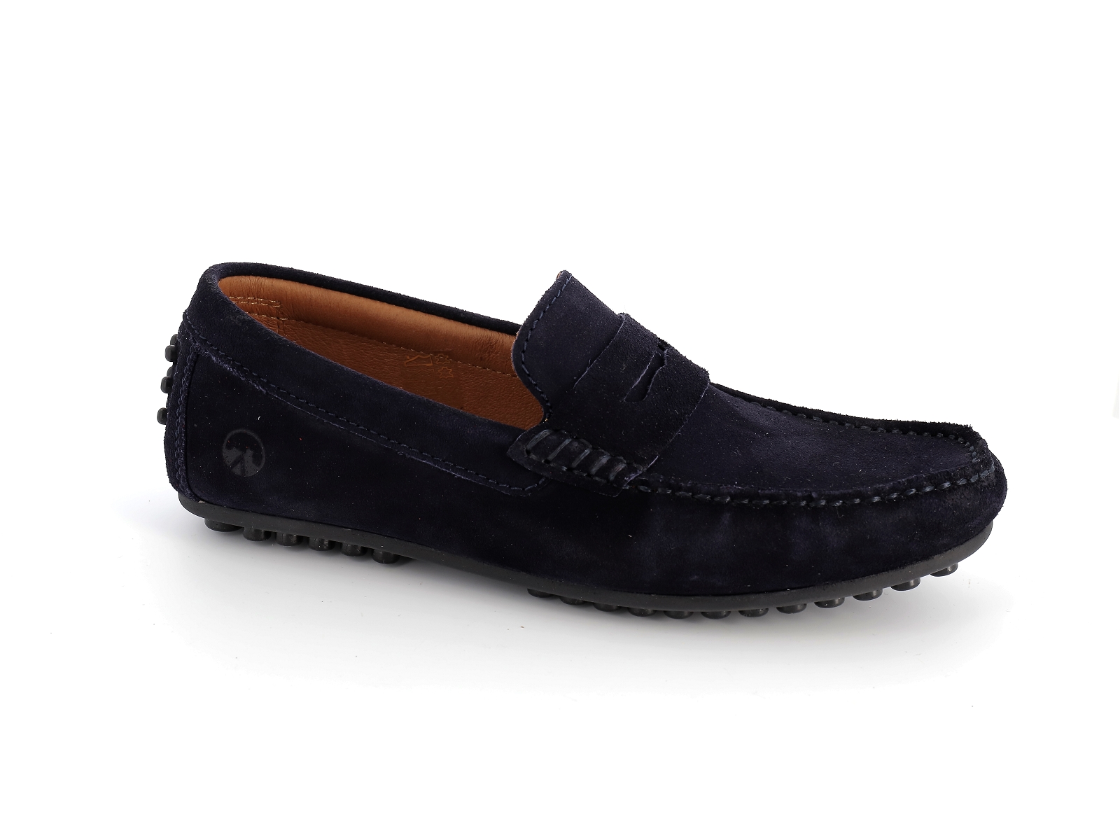 Les mocassins du sud-BAHAMA Daim Marine
