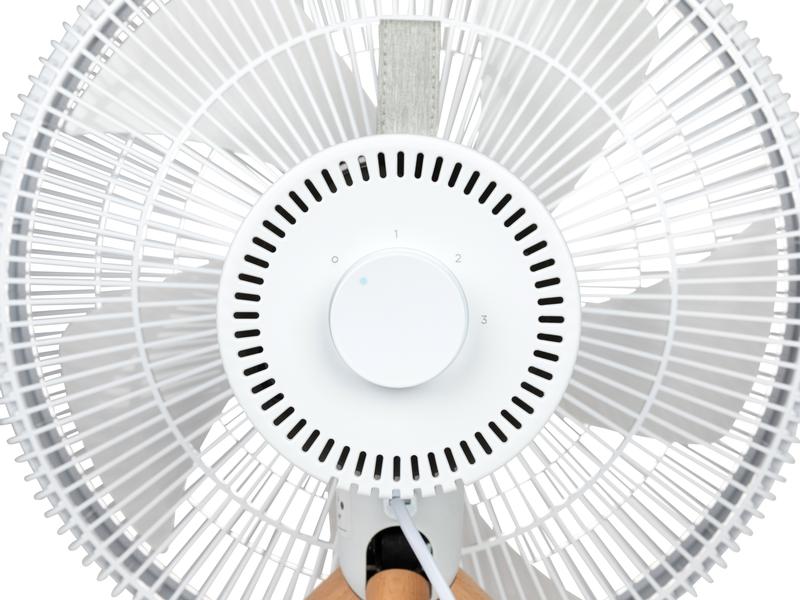 FURBER Bodenventilator Vayu-Terra Weiss Abkühlung für im Büro und zu Hause