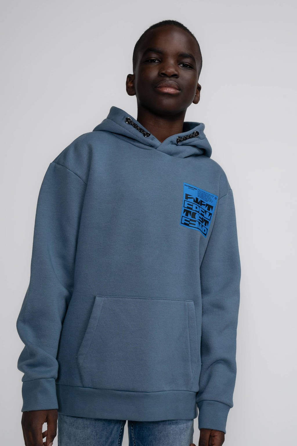 Petrol Industries hoodie blauw