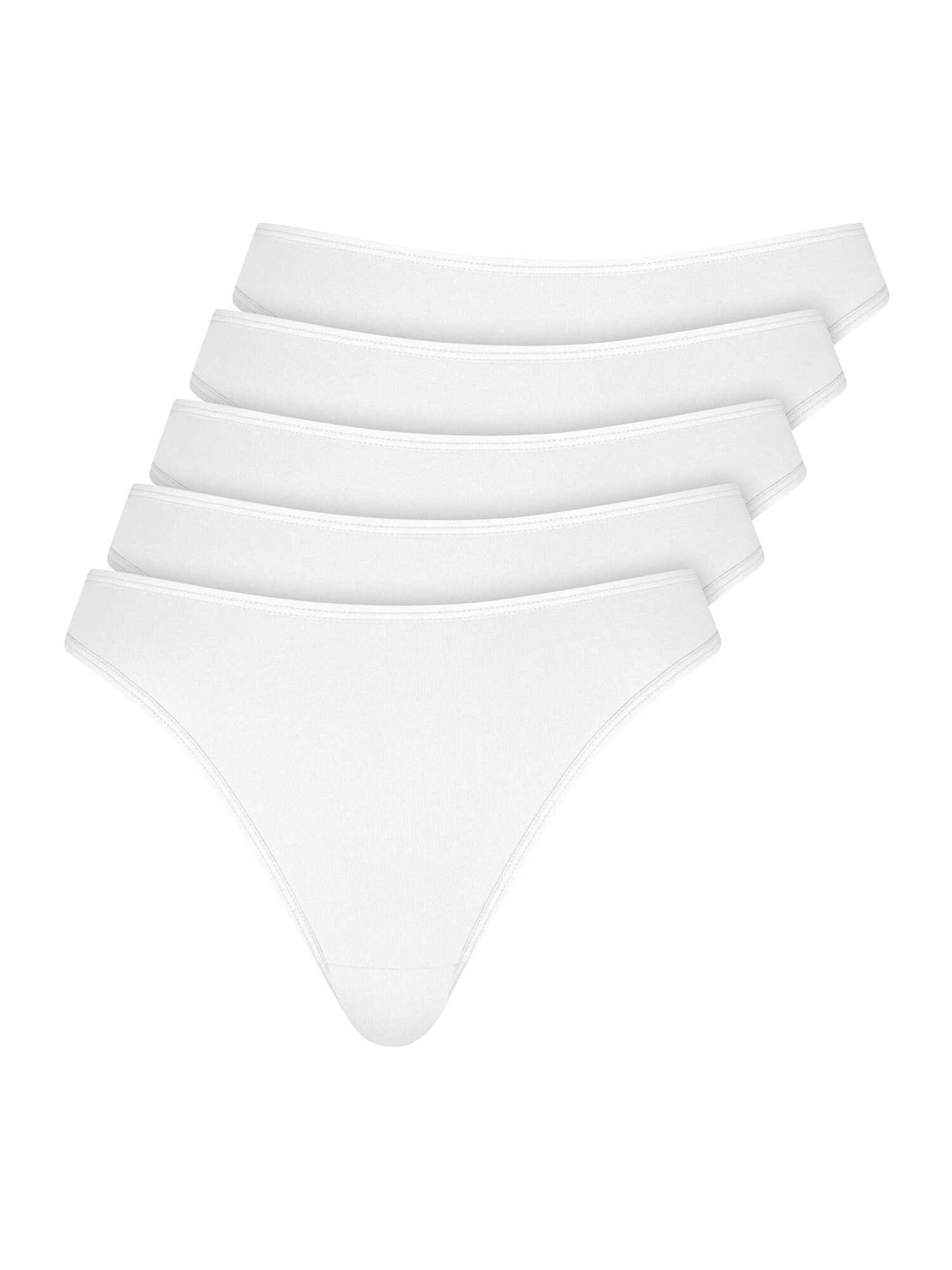 NUR DIE Damen String Basic 5er Pack