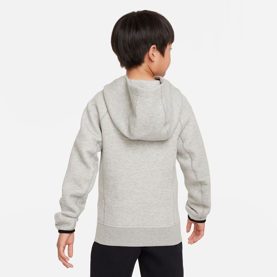 Nike Sweat à Capuche NSW Tech Fleece 24 - Gris/Noir Enfant