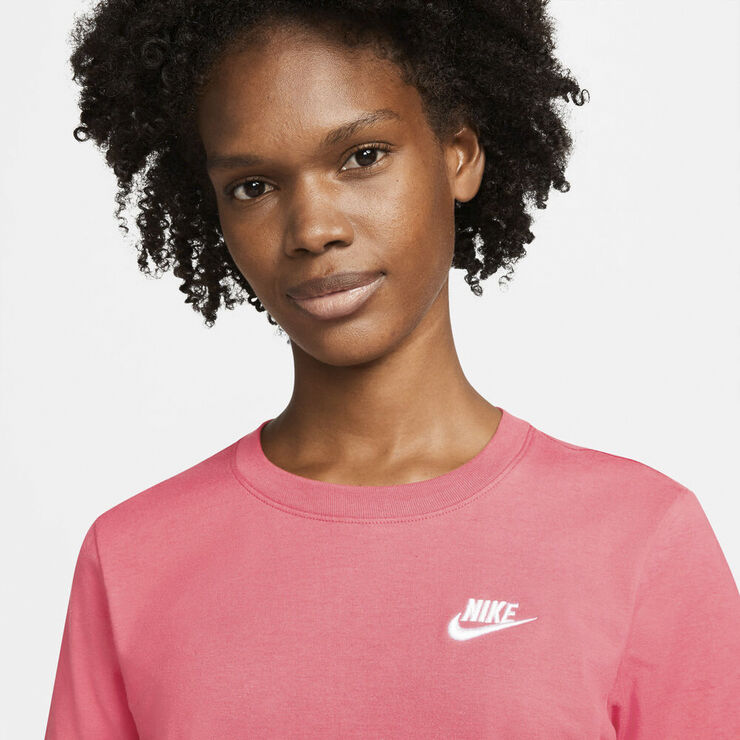 Nike Sportswear Club T Shirt Pink