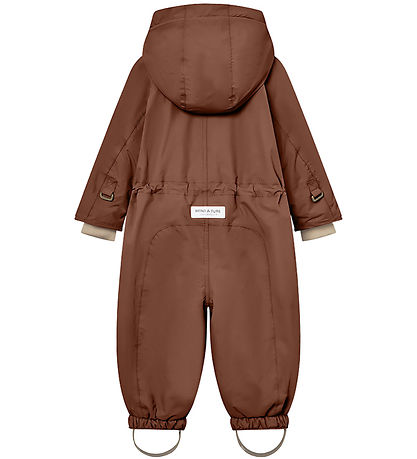 Mini A Ture Flyverdragt - Wisti Fleece - Rootbeer Brown