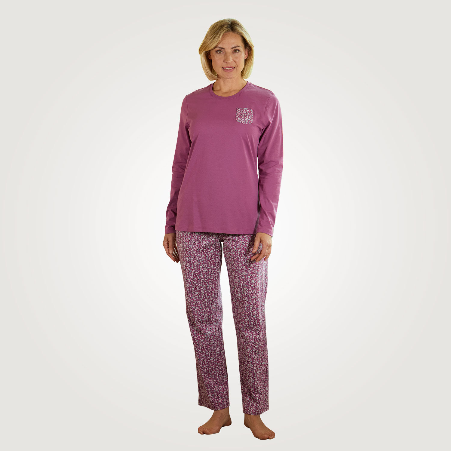 Schönes Langarm-Pyjama von Artime für Damen