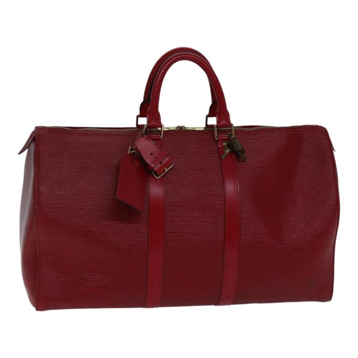 Louis Vuitton Vintage Louis Vuitton Keepall Red